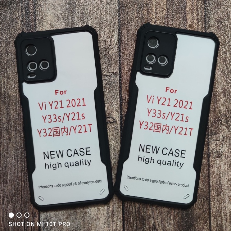 Case Armor  Shockproof Vivo Y21/Y21s Camera Protection Hard Soft Case