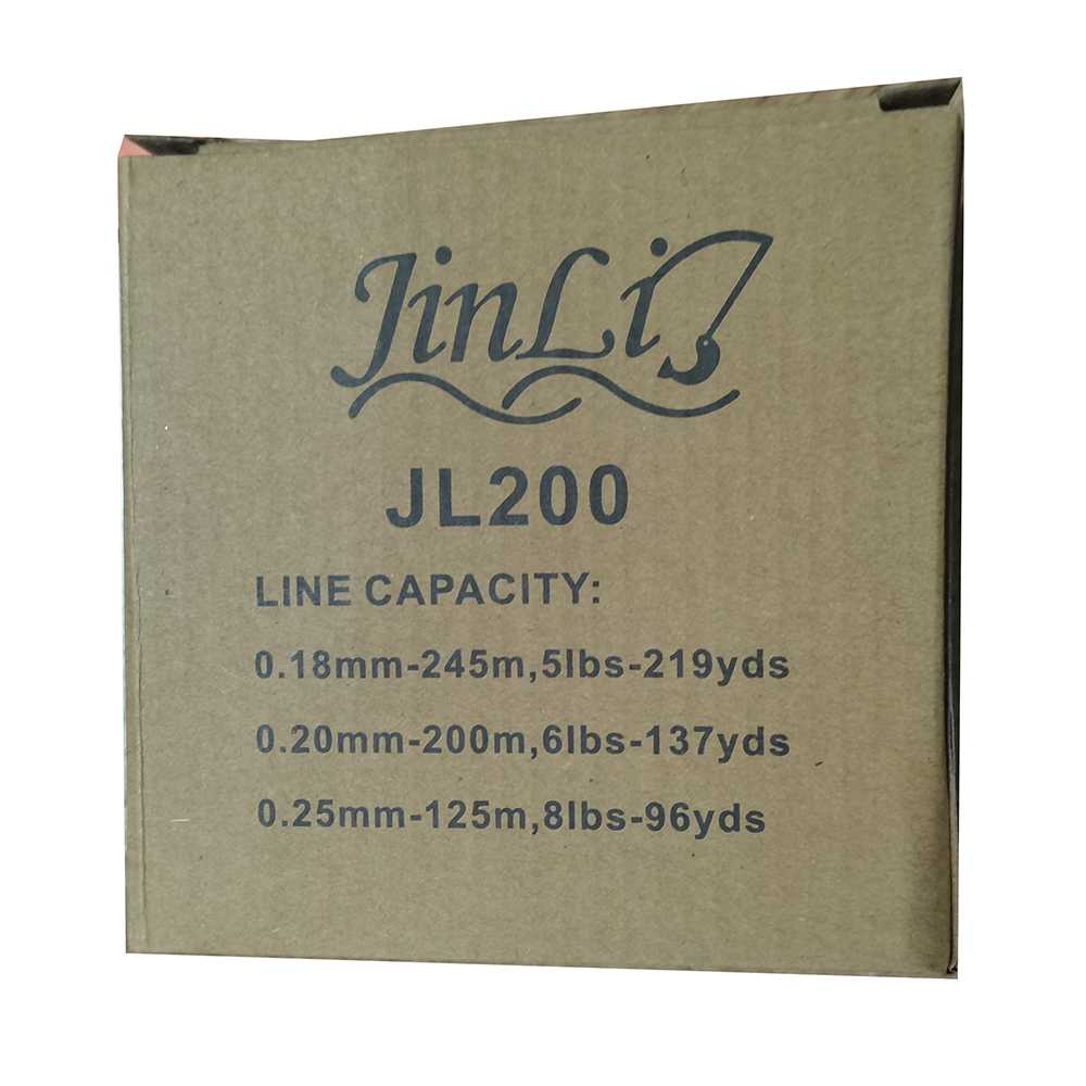 (BISA COD) FTIHSHPJINLI JM200 Reel Pancing Spinning 3+1 Ball Bearing 5.2:1