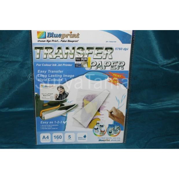 

⊂( ͡❛ ͜ʖ ͡❛)⊃ Blueprint Transfer Paper A4 160gsm (Print or Paint) <