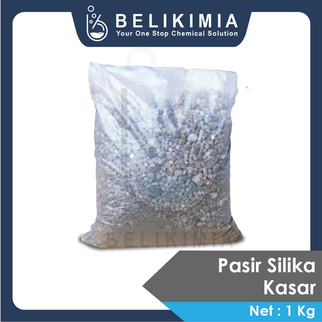 Pasir Silika Kasar / Pasir Silica Kasar Aquascape 1 Kg