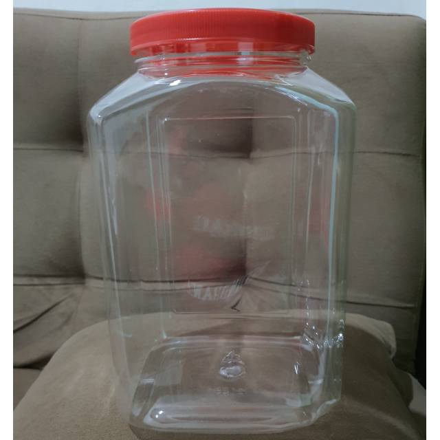 Toples Plastik Ikan Cupang 4 Liter 15 pcs Pakai Tutup