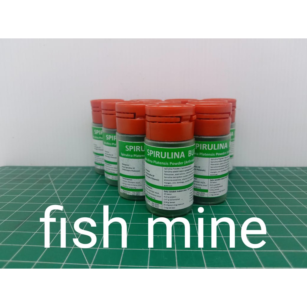 

SPIRULINA POWDER BUBUK REPACK 10GRAM