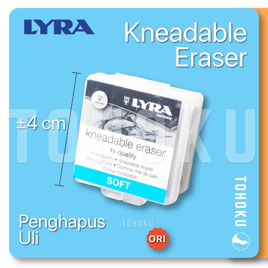 

LYRA Kneadable Eraser - Penghapus Uli Plastisin LYRA