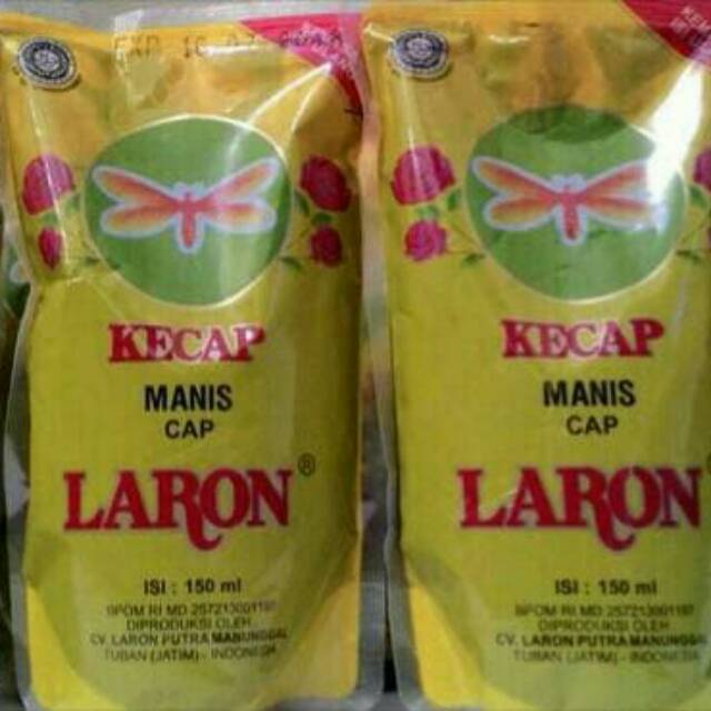 

Kecap manis cap Laron Refill ukuran mini 150ml