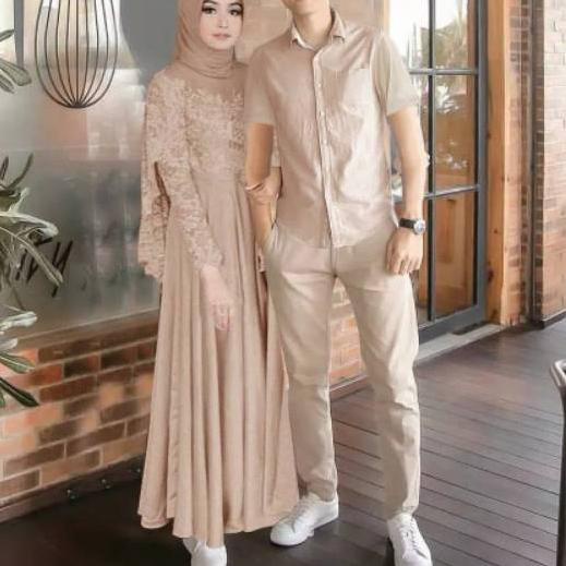 ♤ XC - Couple Viola / Baju Pasangan Muslim / Couple Terbaru / Couple Cewek Cowok / High Quality ♜