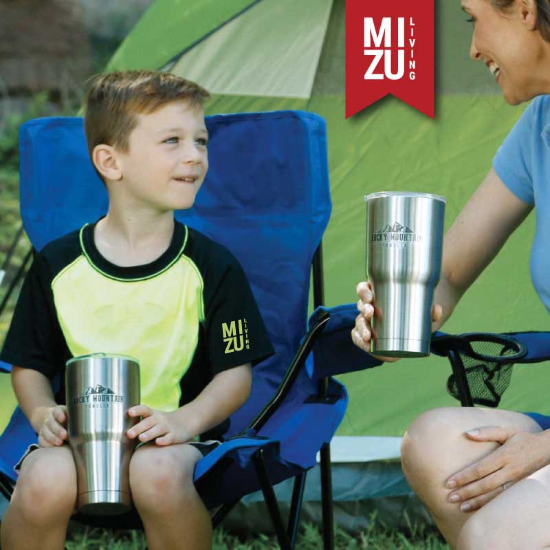 MIZU ROCKY MOUNTAIN Thermos Tumbler 900ml Hot &amp; Cold Water Stainless Steel Cup Coffee Mug Cold Cup