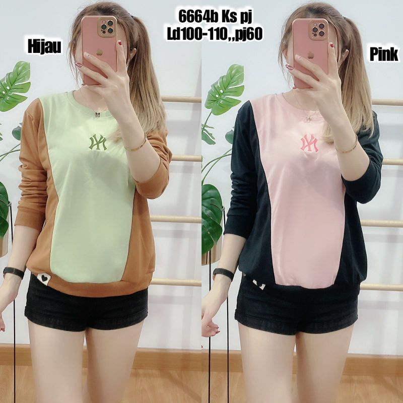 6664 KAOS BABYTERRY LENGAN PANJANG NY