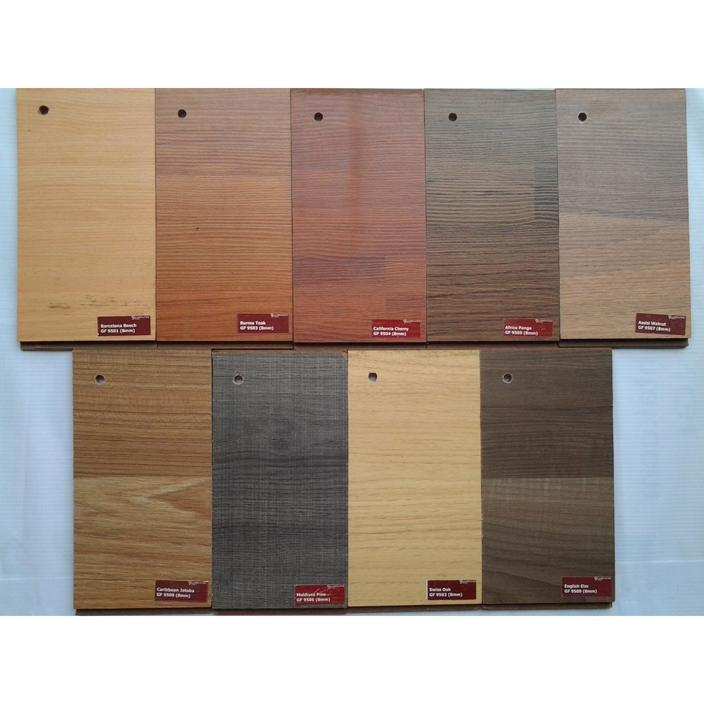 Lantai Parquet Corak Kayu Greenfloor