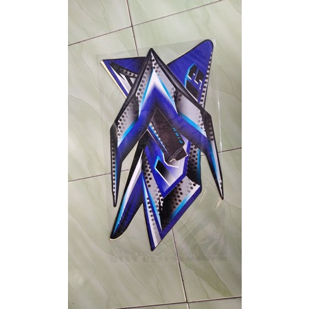 Striping Rx King 2007 biru