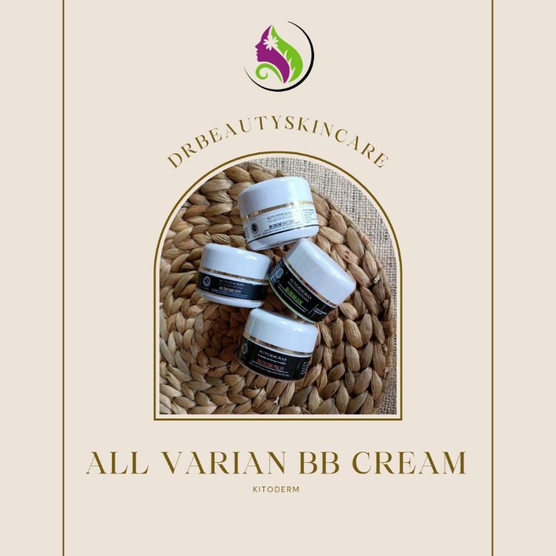 BB CREAM KITODERM - Ivory,Beige,Pink,Acne dan Whitening Kitoderm