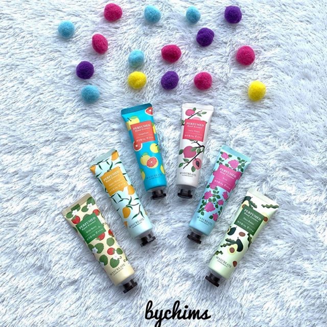 MAYCREATE HAND CREAM FRUITY (pelembab & pengharum tangan)