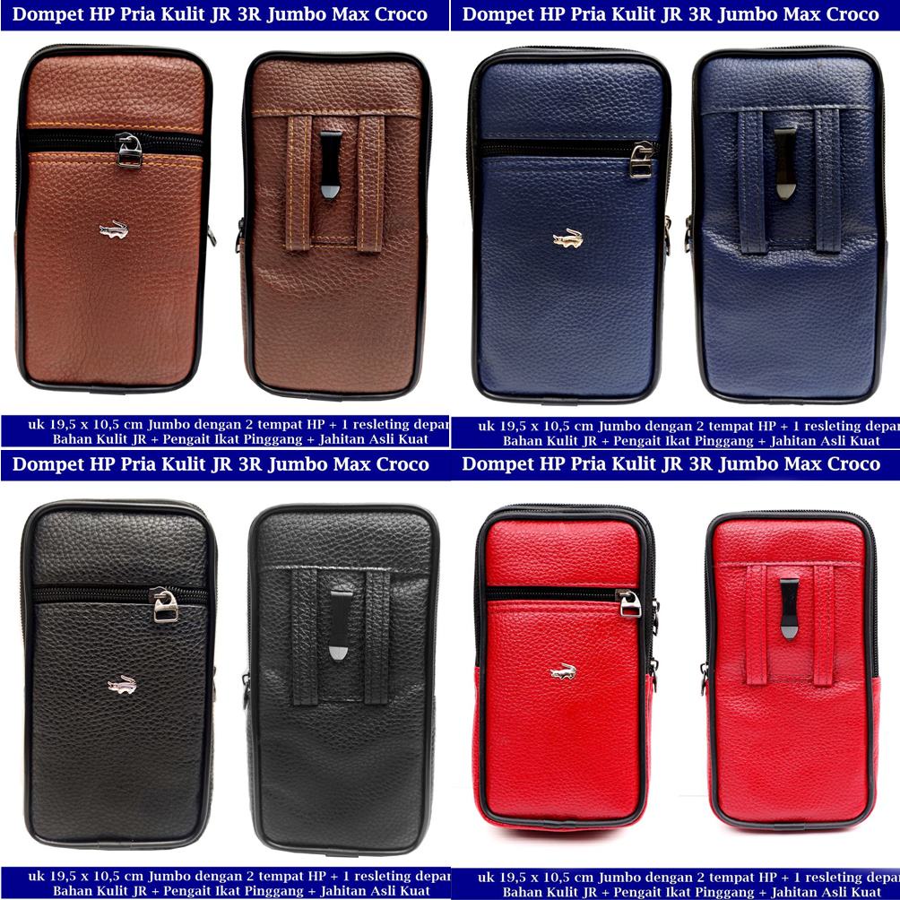 dompet hp pria murah hrl Pinggang hitam import