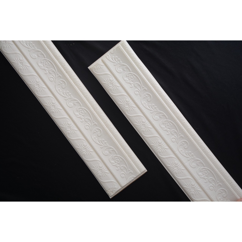 [COD] List Wallpaper Dinding Stiker Border Wallfoam 3D Sticker Dekorasi Kamar Rumah Murah-T8-B01