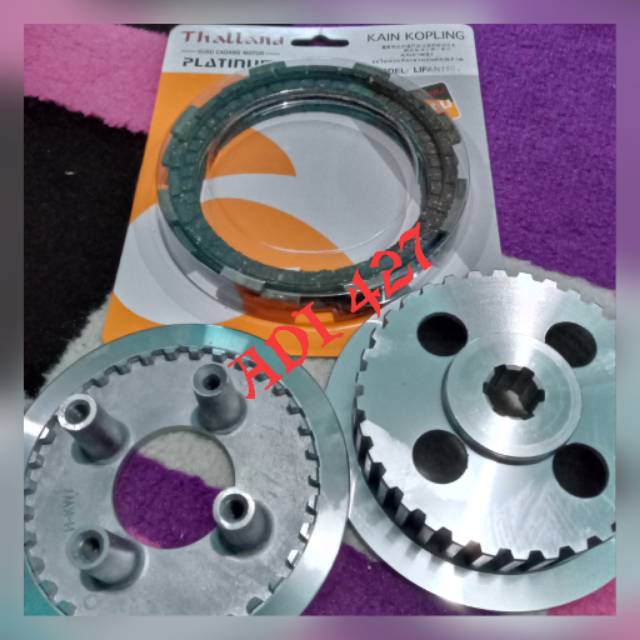 Rumah kopling pulsar 135 plat kopling pulsar 135 kampas kopling pulsar 135