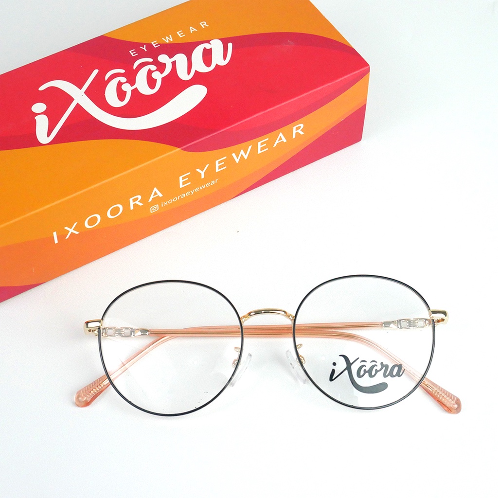 [Best Seller Paket Photocromic] Kacamata Ixoora Ceisya
