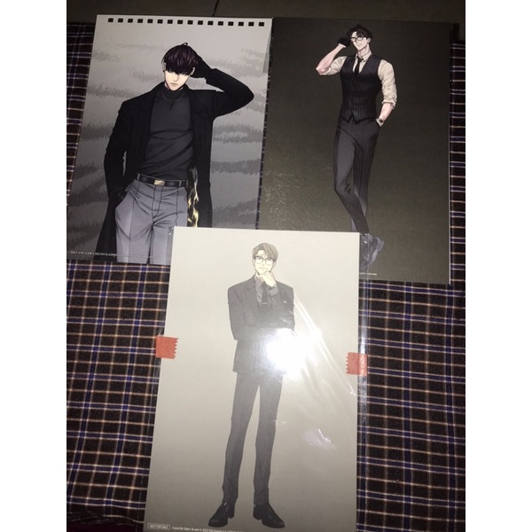 Lezhin Merch Pbox dan Photocard Gojo Satoru Nanami manhwa korea