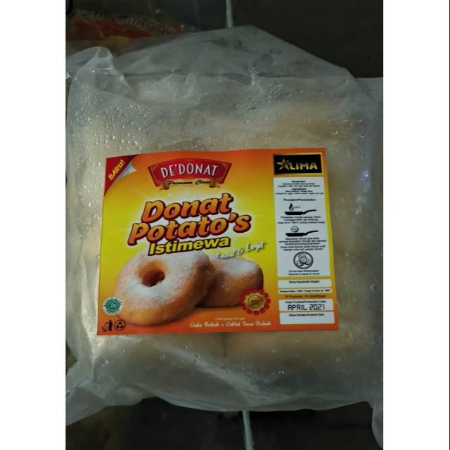 

Donat kentang isi 10