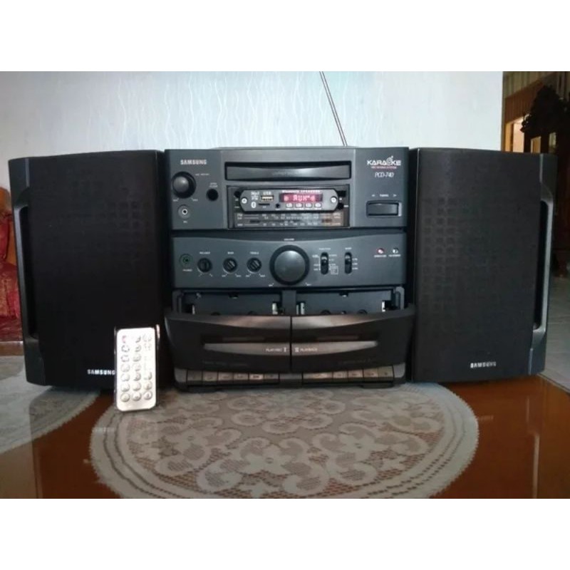 Tape radio jadul lawas Grand Compo Samsung PCD-740 bukan polytron