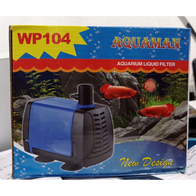 Promo murah POMPA AQUARIUM KOLAM AQUAMAN WP 104