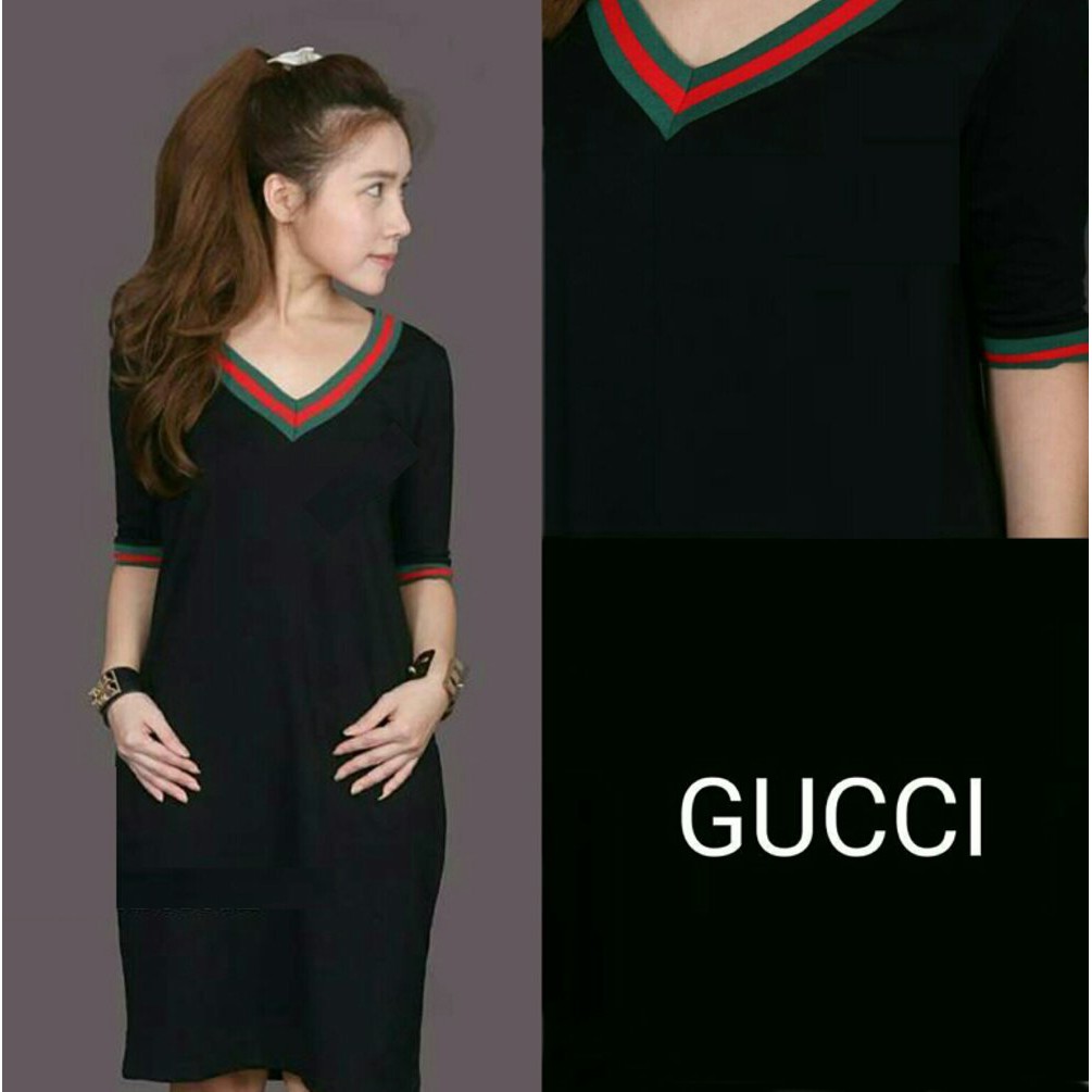 DRESS GUCI BLACK
