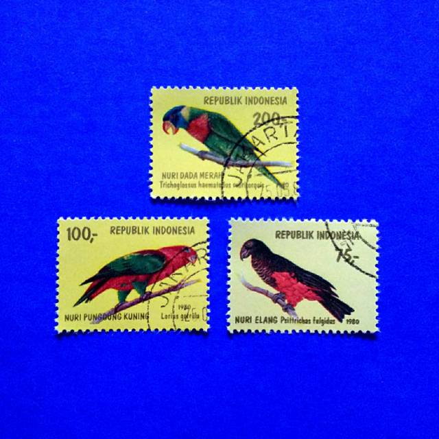 

Prangko Indonesia Nuri.