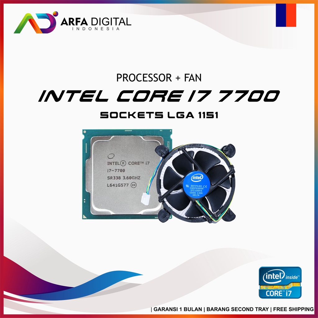 Processor Intel Core i7-7700 3.6Ghz Cache 8MB [Tray] Socket LGA 1151