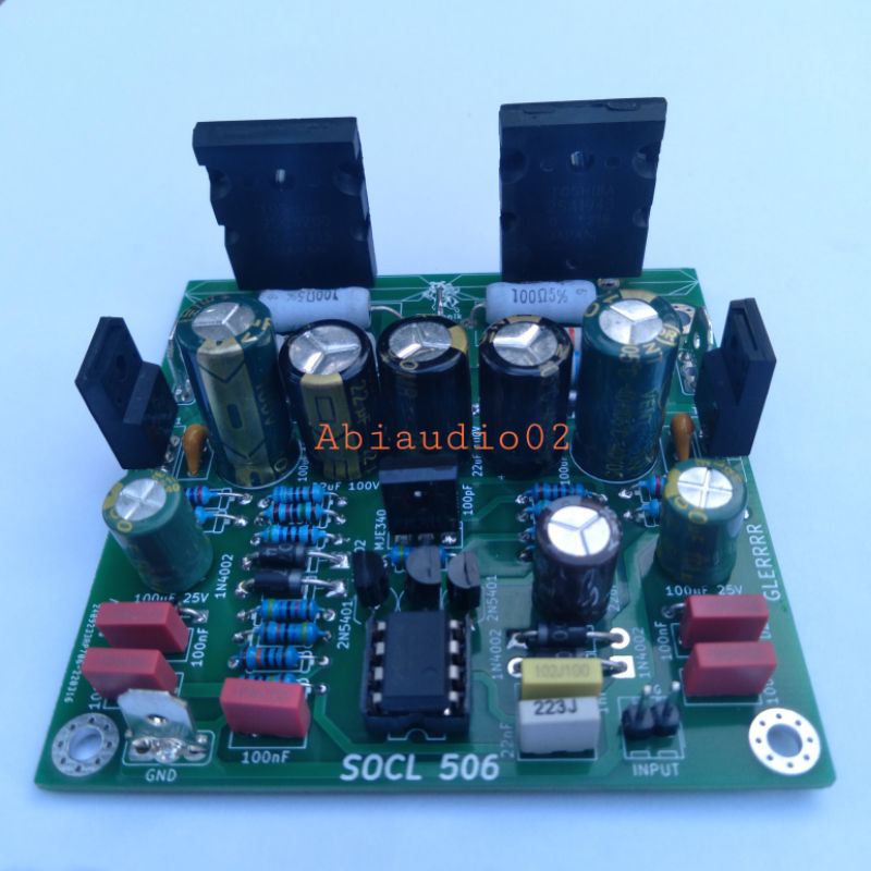 Kit driver 506 Balap teff PCB doublelayyer