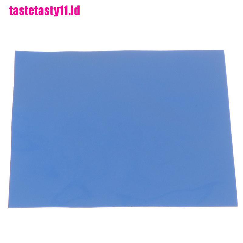 Pad Silikon Konduktif Pendingin Heatsink GPU CPU 100mm X 100mmx0.5mm