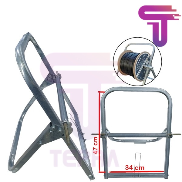 Roller Cable LAN rack NO Tire NO Bearing|Tool Alat Tarik Kabel