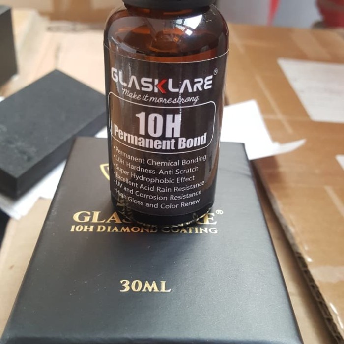 Nano ceramic coating 10H Glasklare Black