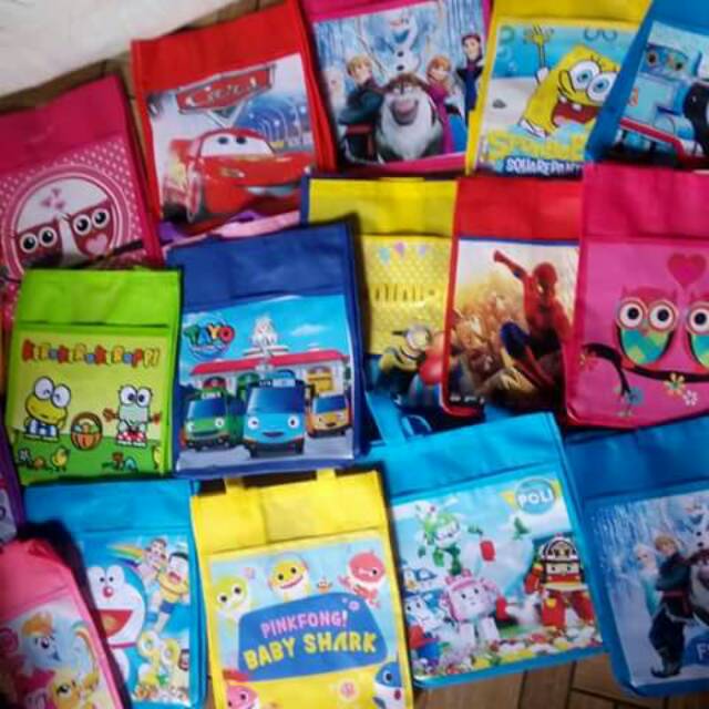 

Souvenir tas vinil spoonbun