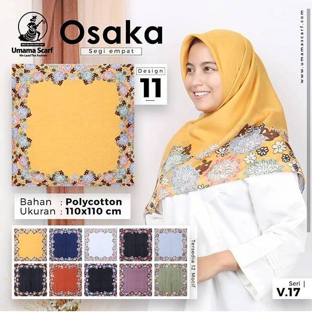 JILBAB MOTIF UMAMA,HIJAB UMAMA OSAKA,HIJAB S4 UMAMA