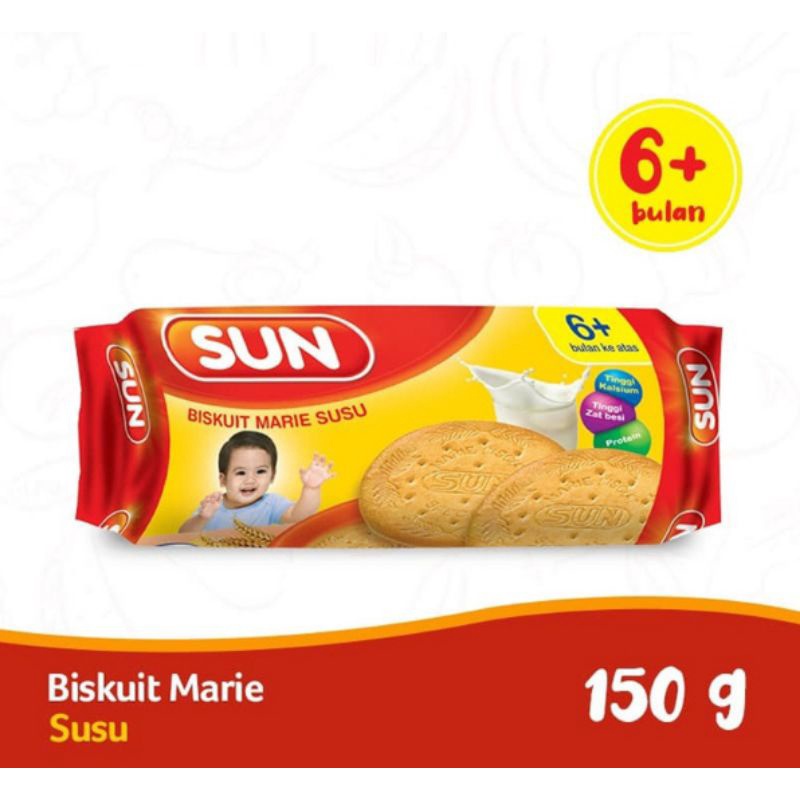 

SUN Biskuit Marie Susu 150g