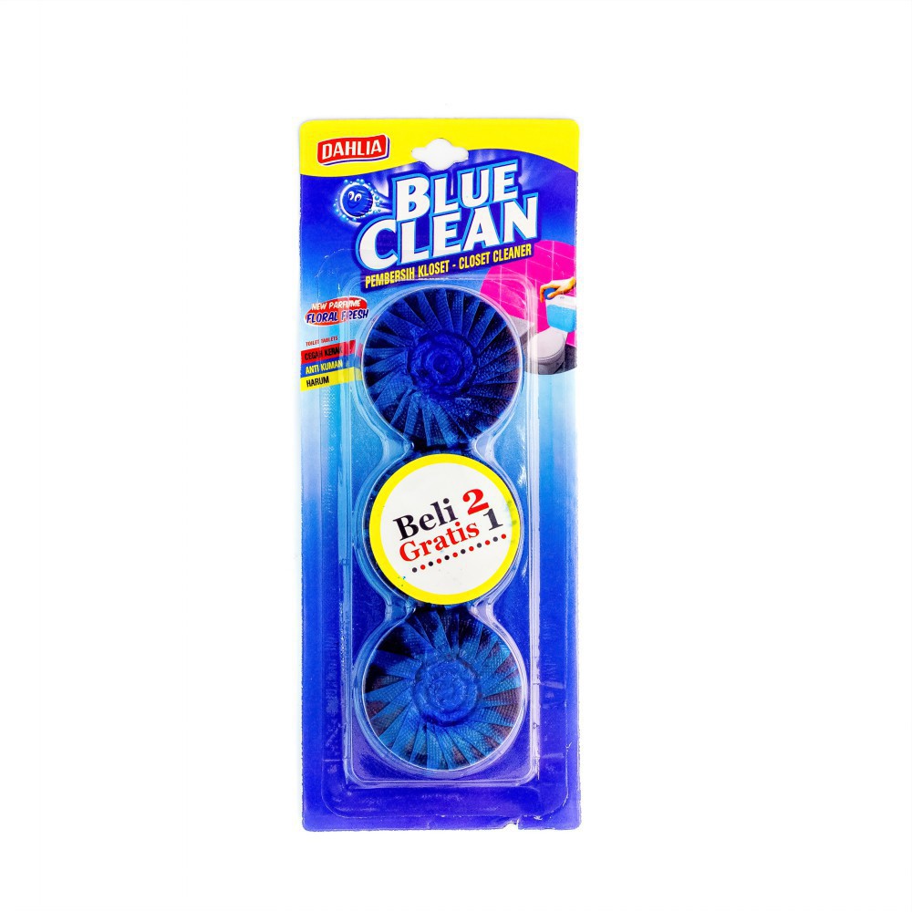 Dahlia Blue Clean Pembersih Kloset Biru isi 3