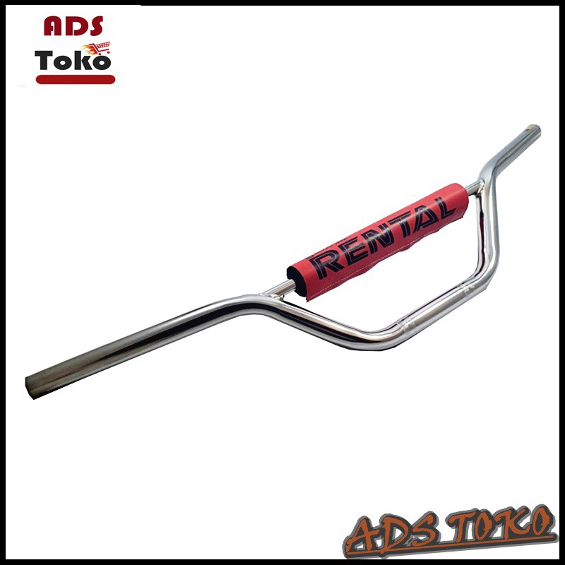 Stang Motor Trail Bebek Matic Honda Yamaha Universal Chrome Set Busa Stang