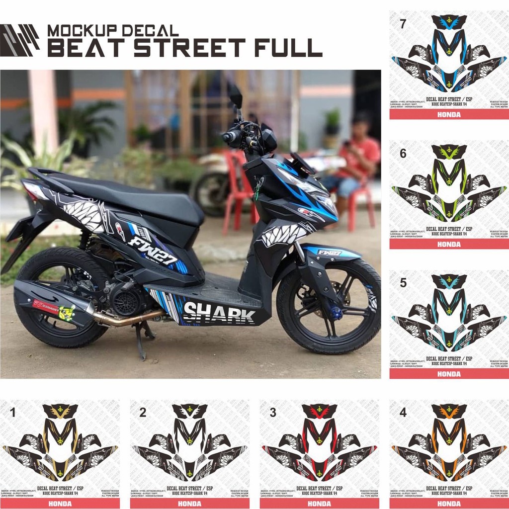 Harga Stiker Beat Terbaik Otomotif Januari 2021 Shopee Indonesia