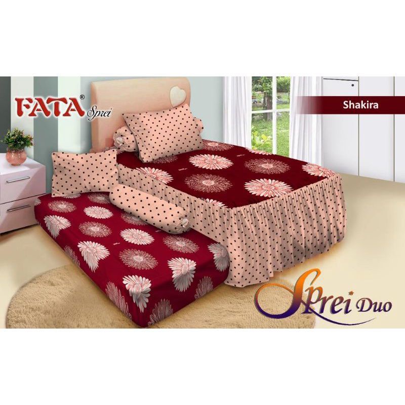 SPREI SORONG -FATA-SPREI 2IN1-MOTIF SHAKIRA SIZE 120×200