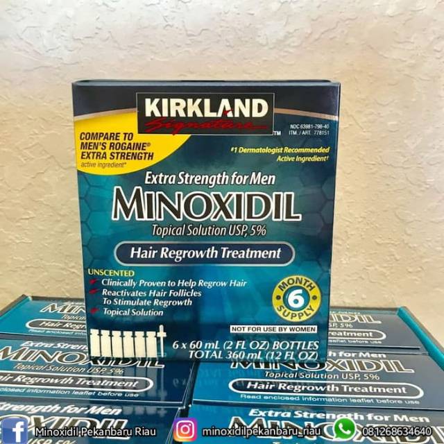 Jual Minoxidil Kirkland Signature 1 Box | Shopee Indonesia