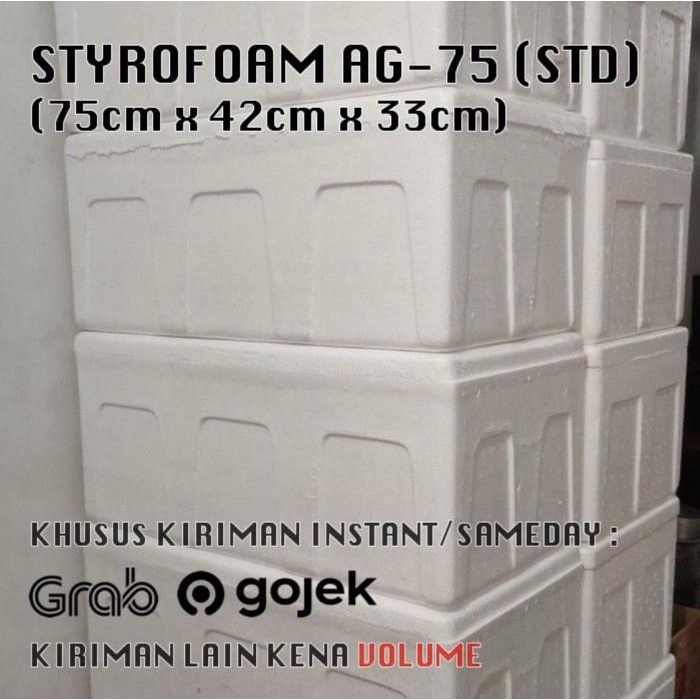 

Art Paper Sterofoam Sterofom Box Ag 75 Standard (75 X 42 X 33 Cm)