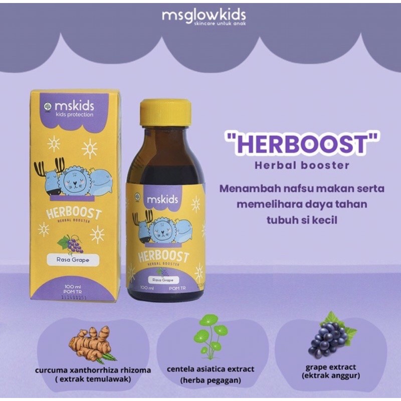 

HERBOOST MSKIDS ORI MS GLOW