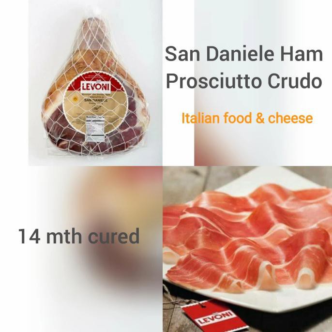 

Levoni San Daniele Parma ham 300gr in vacuum pack