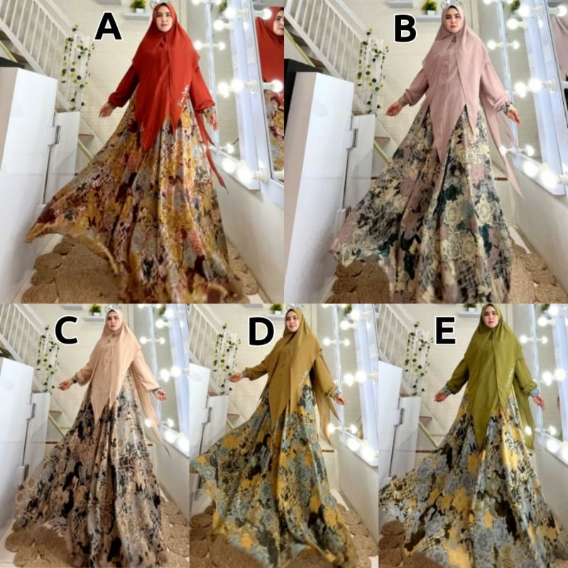 SHAFA SYARI BY FAZZA GAMIS SYARI TERBARU GAMIS SYARI ORIGINAL SET SYARI BAJU SYARI