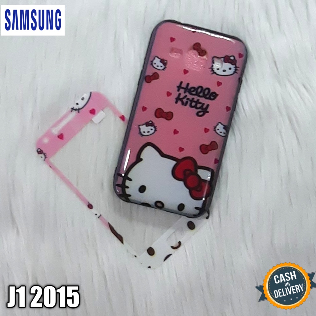 Softcase + Tempered Glass Samsung J1 2015