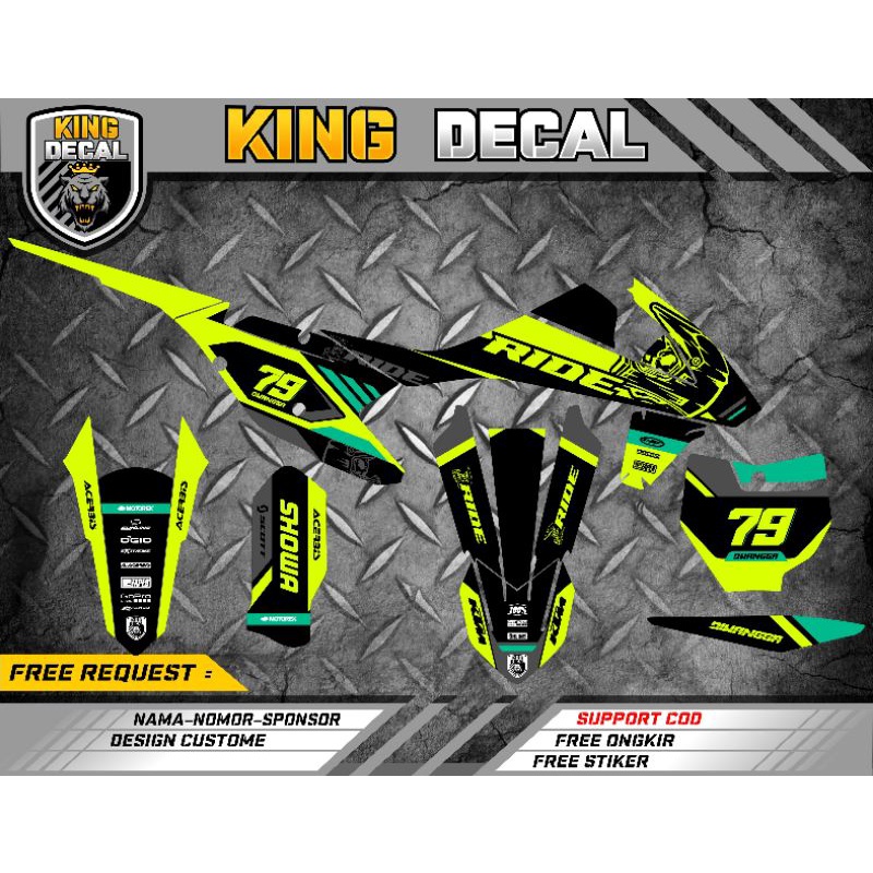 DECAL KTM 250 2017 DECAL KTM 250 SIXDAY DECAL KTM SIXDAY DECAL KTM 85