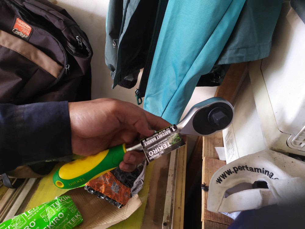 (tekiro)kunci Krek/ratchet Handle Tekiro