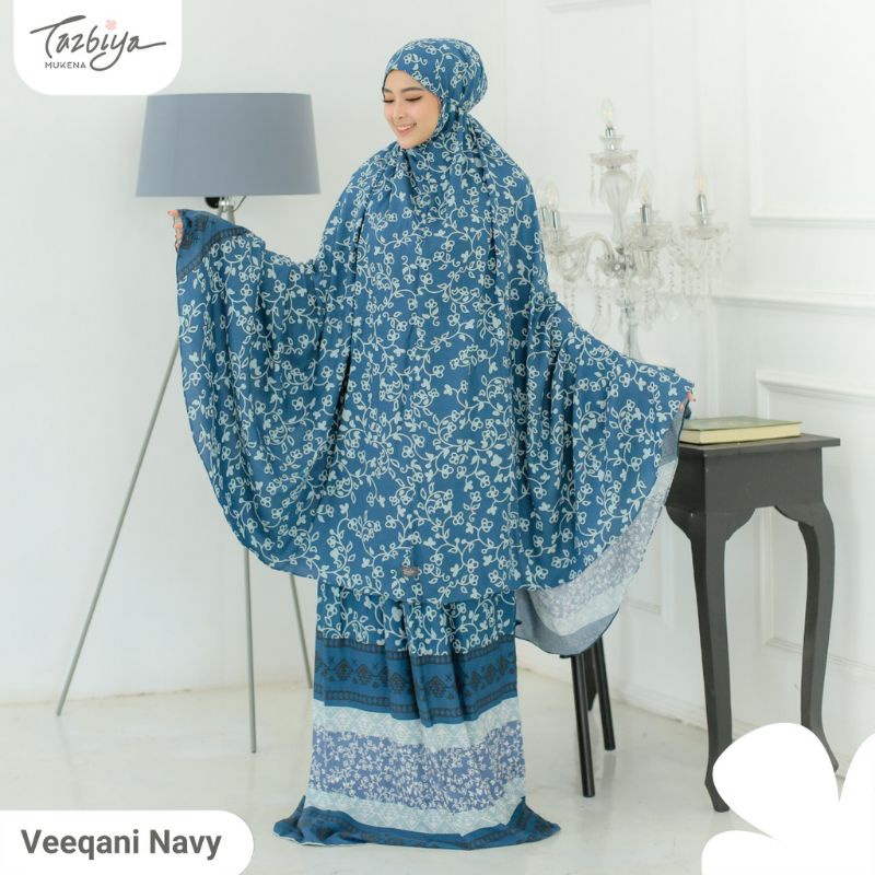 MUKENA TAZBIYA BORDER 2IN1 VEEQANI SERIES ALLSIZE