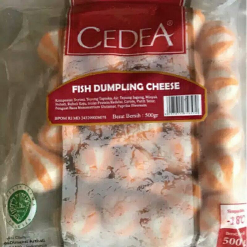 

❤ SEMBAKO MURAH ❤ Cedea Dumpling Cheese Keju 500gr