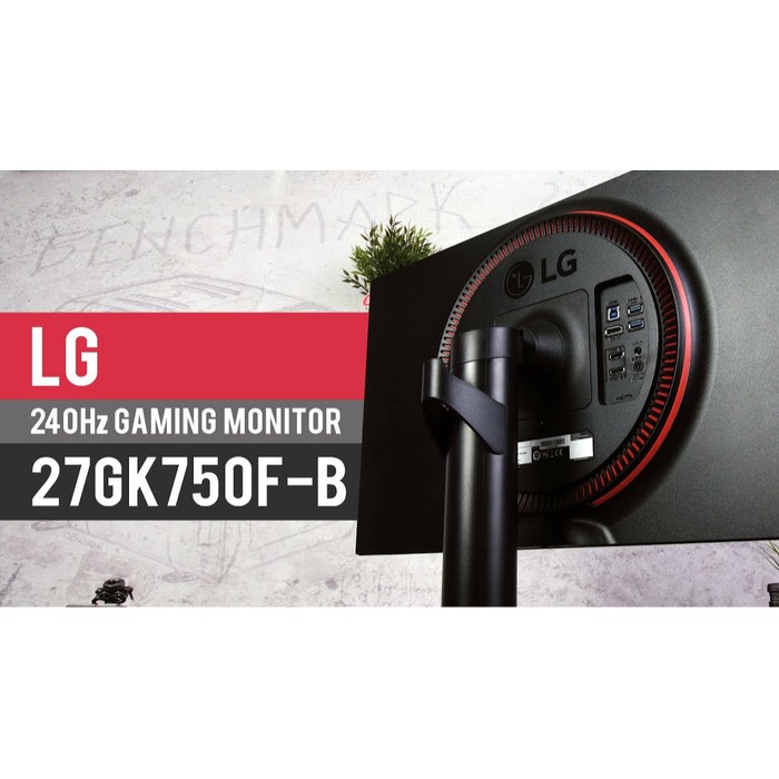 LG Monitor 27GK750F 27&quot; Class Full HD Gaming with FreeSync™ 240Hz 2ms