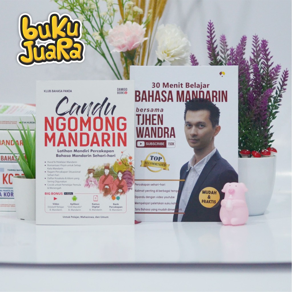 

PAKET 2 BUKU BAHASA MANDARIN CANDU NGOMONG DAN 30 MENIT BELAJAR