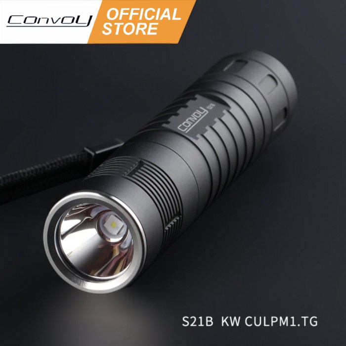 Senter Convoy S21B With KW CULPM1.TG and 6A driver - Hitam